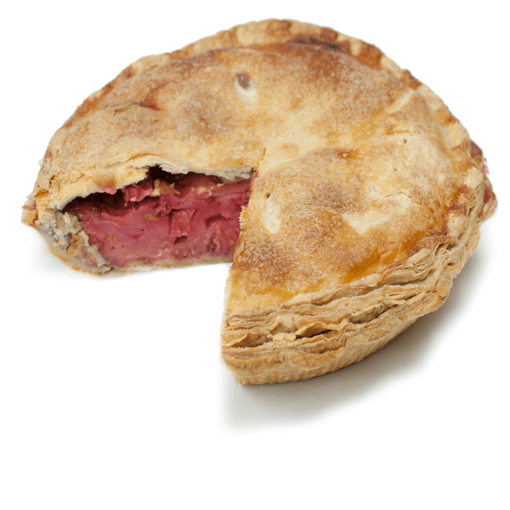 Sliced Strawberry Rhubarb Pie from The Pie Hole